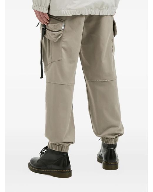 Musium Div. Gray Cargo Tapered Trousers for men