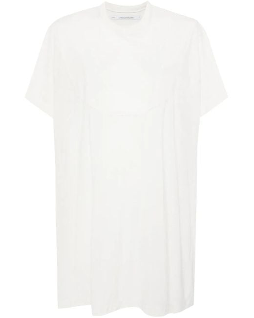 Julius White Fine-Knit Cotton T-Shirt for men