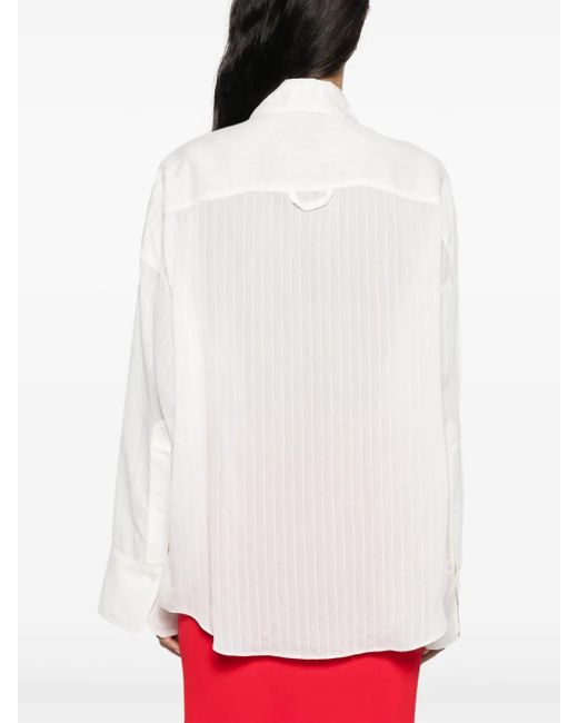 Dorothee Schumacher ストライプ シャツ White