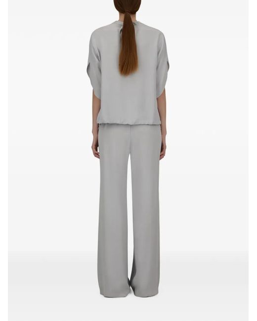 Herno Resort Straight Broek in het Gray