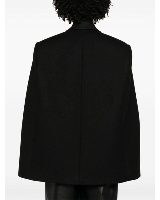 Capa con doble botonadura Wardrobe NYC de color Black