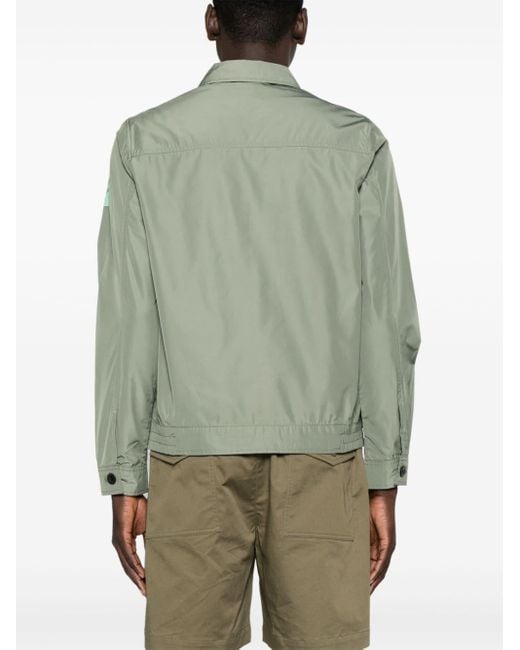 PS by Paul Smith Green Zip-Up Lightweight Jacket for men