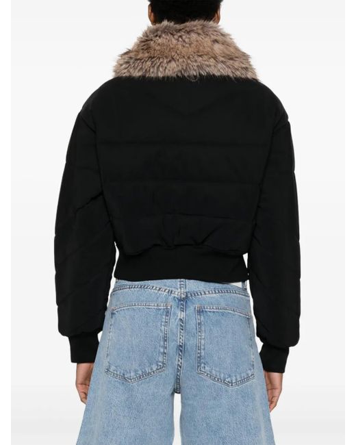 Coperni Black C+ Bomber Jacket