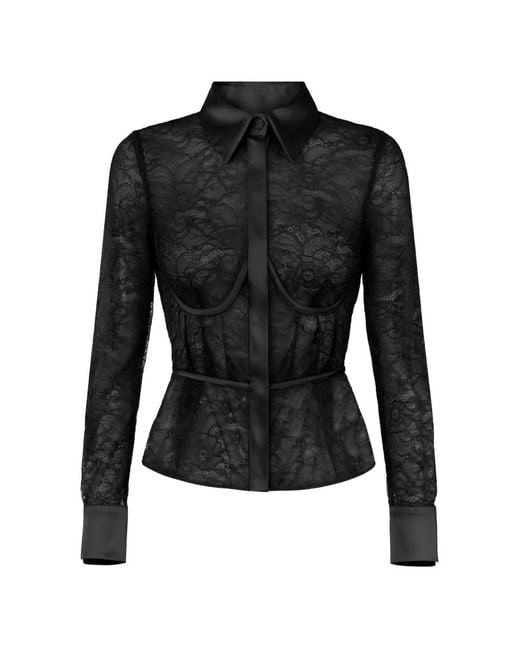Elisabetta Franchi Black Shirt
