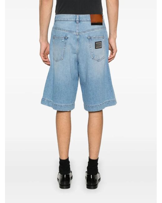 Dolce & Gabbana Blue Shorts for men