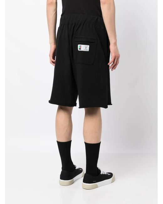 Undercover Joggingshorts Mit Slogan-Print in Black für Herren