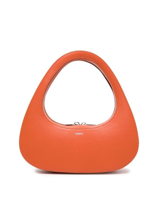 Coperni Orange Top-handle Clutch Bag