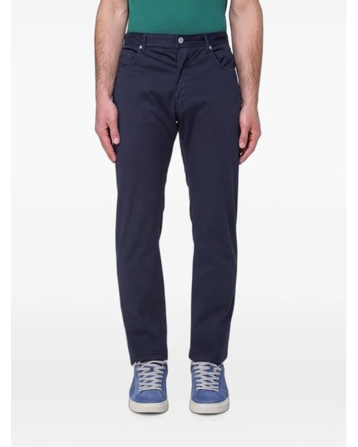 Brooksfield Blue Pantalon À Coupe Slim for men