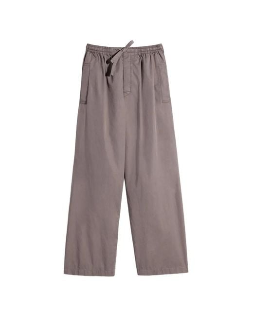 Lemaire Gray Pantalon À Lien De Resserrage for men