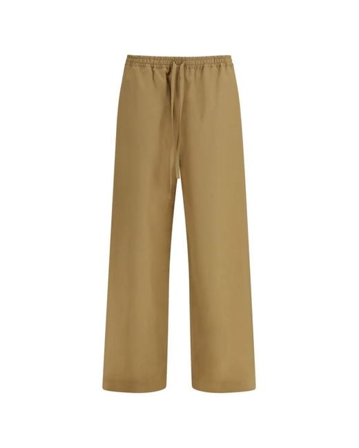 Loulou de Saison Natural Serolds Straight-Leg Trousers