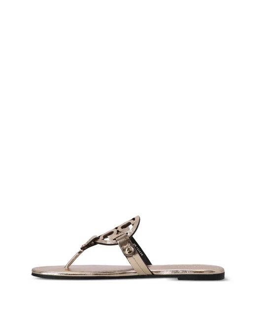 Tory Burch Metallic Miller Sandals