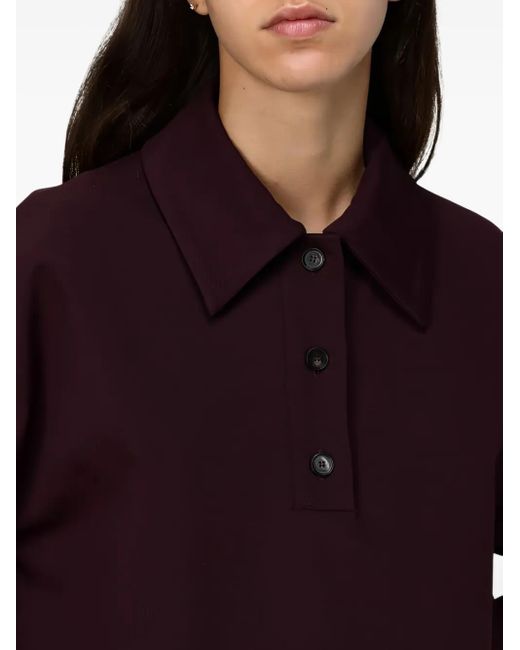 Liviana Conti Buttoned Collared Polo Shirt