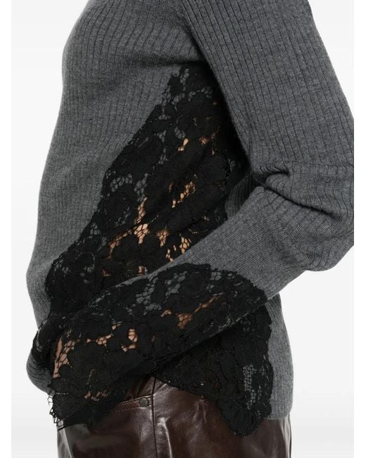 Pinko Gray Sweaters