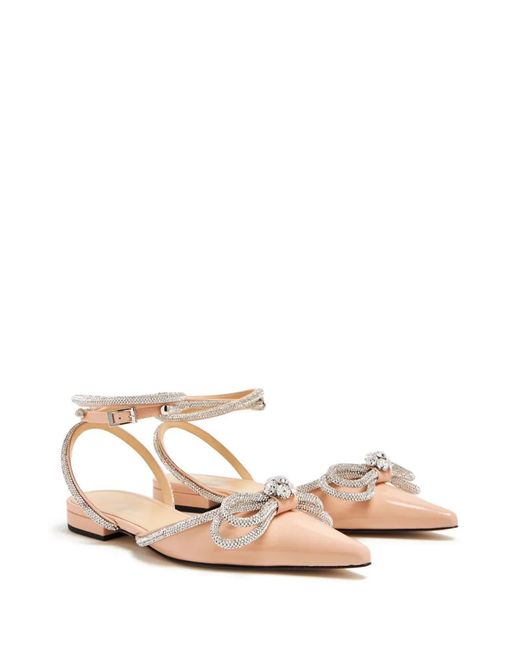 Mach & Mach Natural Double Bow Pumps