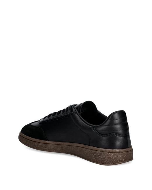 Gant Black Suede Panel Sneakers for men