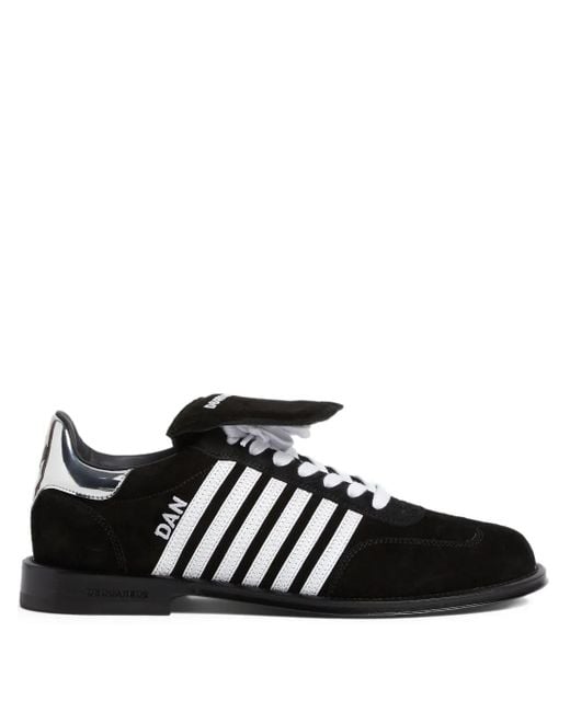 DSquared² Black Boxer Sneakers for men