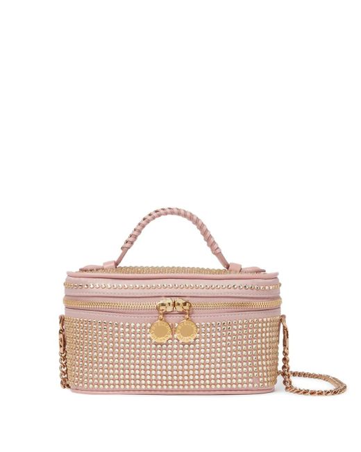 Stella McCartney ビジュートリム ショルダーバッグ Pink
