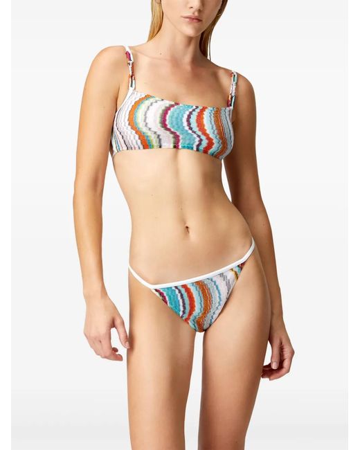 Missoni White Light Beach Bikini Set