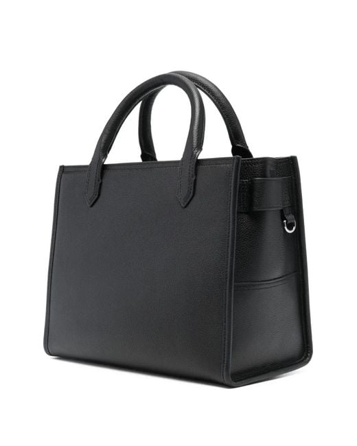 Zadig & Voltaire Angel Tote Xs Grained Leather in Black | Lyst