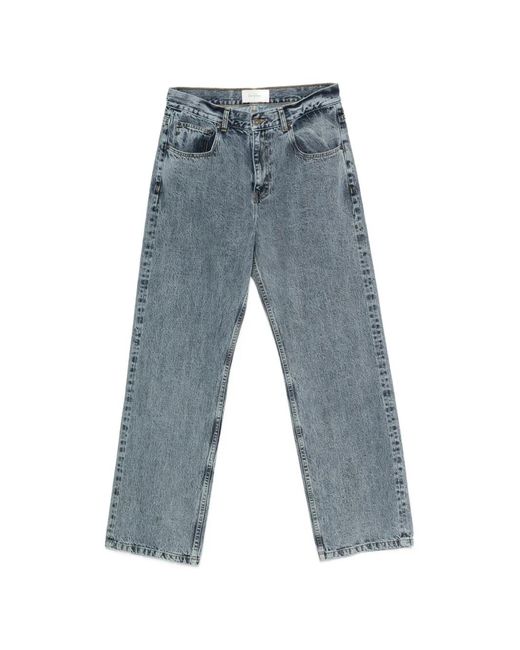 Second/Layer Blue Big Papi Straight-Leg Jeans for men