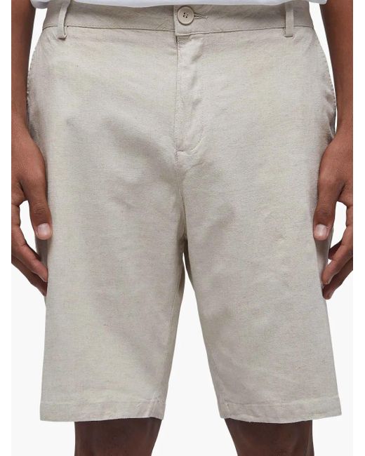 メンズ Osklen Alfaiataria ショートパンツ Gray
