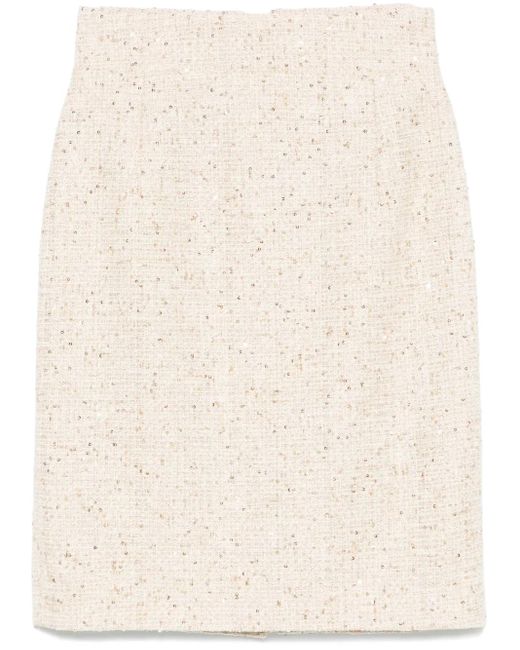 Tagliatore ツイード ミニスカート Natural
