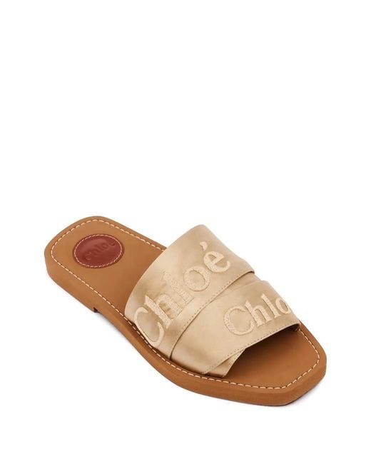 Chloé Brown Sandals
