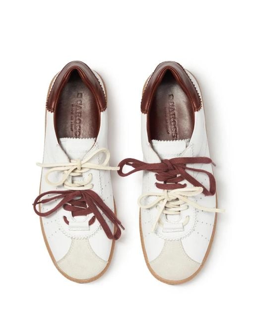 Scarosso Brown Double-Shoe Lace Trainers