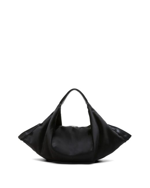 3.1 Phillip Lim Black Medium Luna Tote Bag