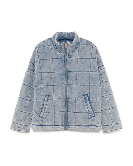 The Upside Blue Daria Quilted Jacket
