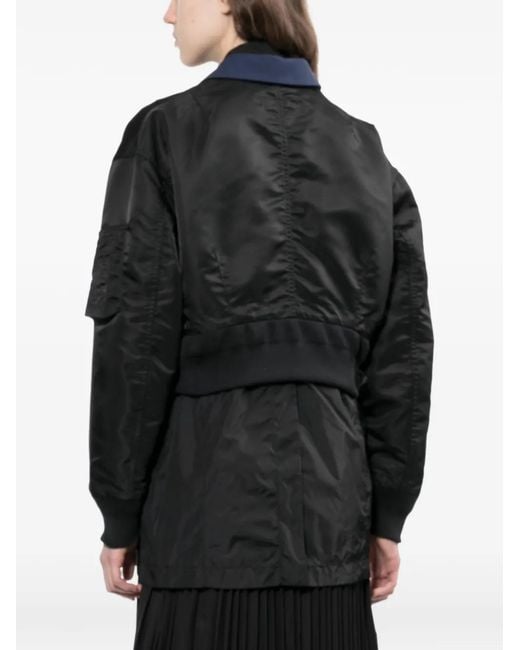Toga Blue Nylon Twill Jacket