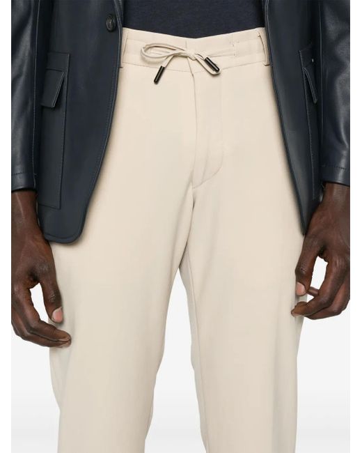 Karl Lagerfeld Natural Tapered Trousers for men