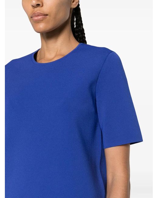Theory Blue Short-Sleeve Jersey T-Shirt