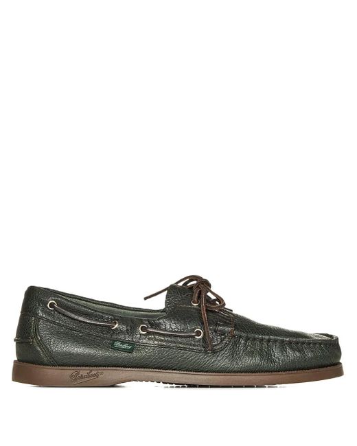 Paraboot Green Barth Boat Shoes for men