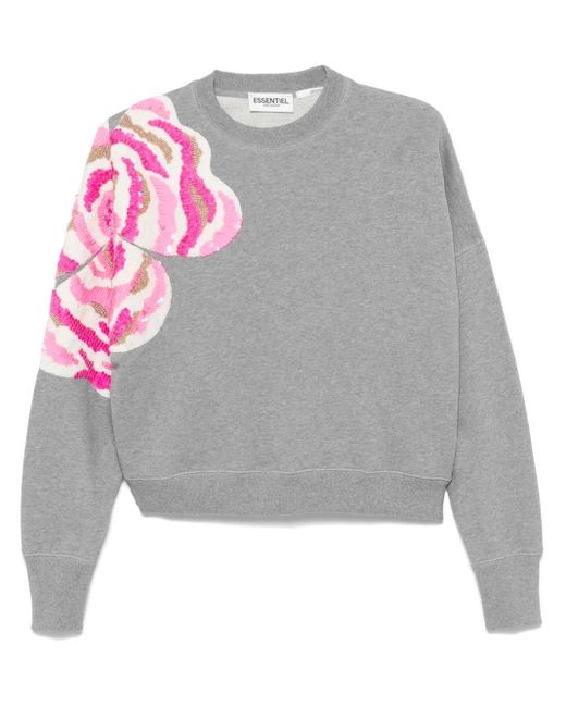 Essentiel Antwerp Gray Gag Sweater