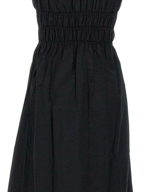 Faithfull The Brand Black Marianne Midikleid
