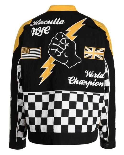 Haculla Black Veste De Moto Zippée for men