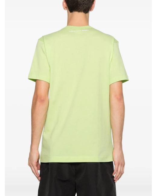 Comme des Garçons Yellow Tshirt for men