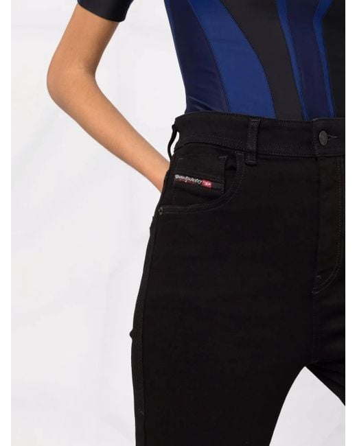 DIESEL Black 1984 Slandy-High 069Ef Skinny Jeans