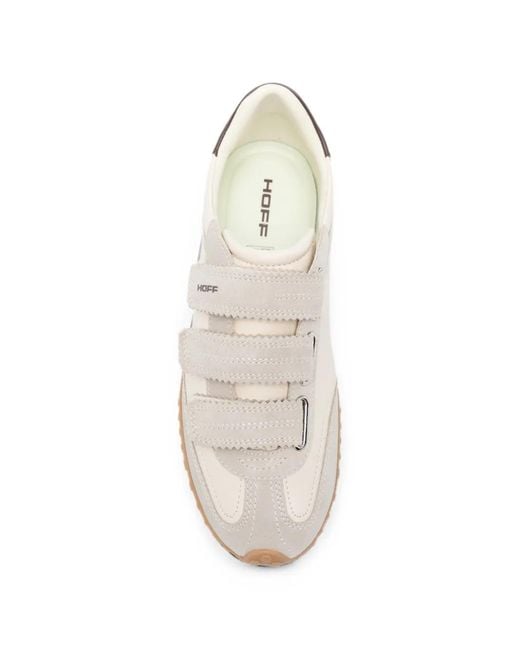 HOFF White Bridge Touch-Strap Sneakers
