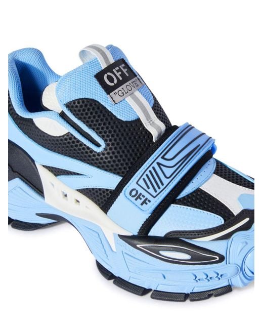 Off-White c/o Virgil Abloh Glove Slip-On-Sneakers in Blue für Herren
