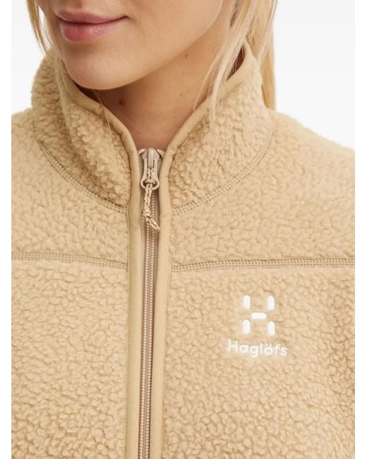 Haglöfs Natural Mossa Pile Zip-Fastening Jacket