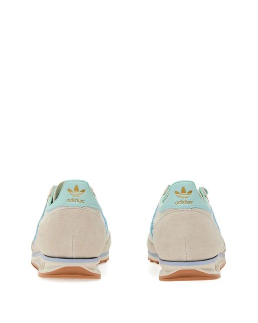 Adidas Blue Sl72 Og Suede Low-Top Sneakers