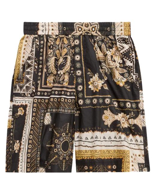 Isabel Marant Black Gregorian Shorts for men