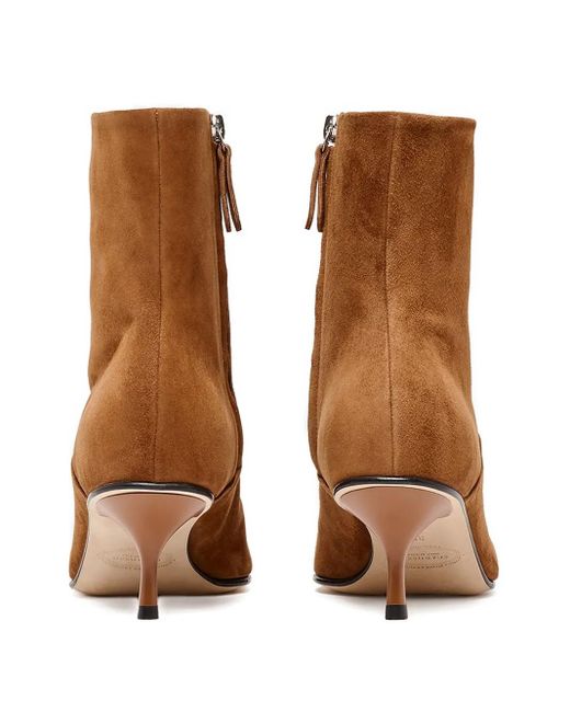Scarosso Brown Jamie Pointed-Toe Boots