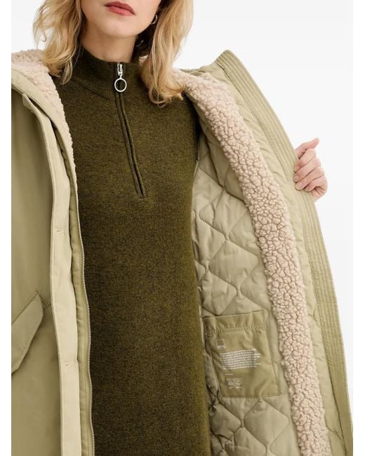 Marc O' Polo Natural Hooded Button Parka
