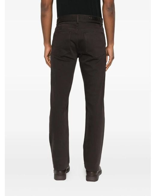 Brioni Black Five-Pockets Trousers for men