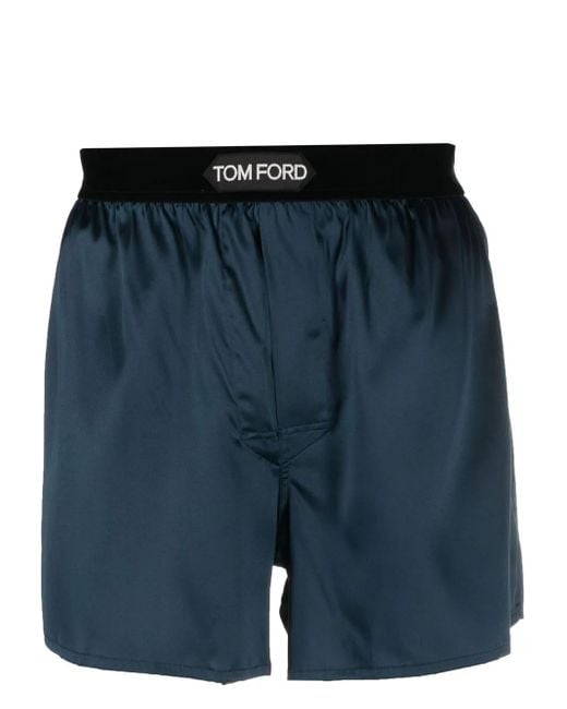Boxer di Tom Ford in Blue da Uomo