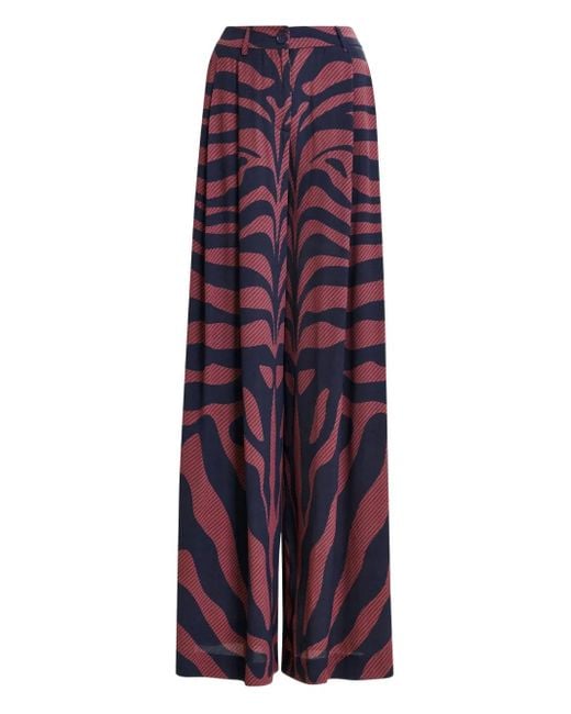 Essentiel Antwerp サイドポケット プリーツパンツ Purple