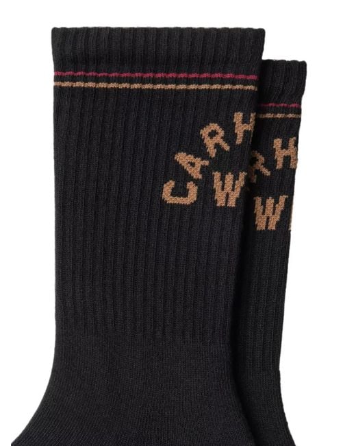 Carhartt Black Arch Script Socks for men